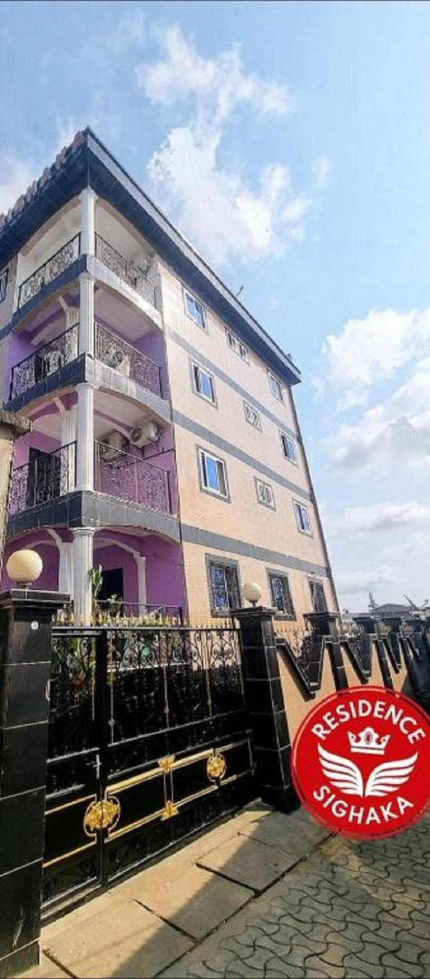 Residence Sighaka - Studio Meuble Vip Avec Wifi, Gardien, Parking Douala Exterior foto